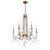 Barcelona Six Light Chandelier (270C06BK)