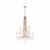 Varaluz - 270C09BK - Nine Light Chandelier - Barcelona - Brass Kisser