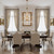 Barcelona Nine Light Chandelier (270C09BK)