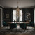 Barcelona 12 Light Chandelier (270C12BK)