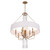 Varaluz - 270P09BK - Nine Light Pendant - Barcelona - Brass Kisser