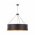 Varaluz - 323P06DBFG - Six Light Pendant - Cannery - Dark Bronze / French Gold