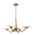 Varaluz - 530P04BK - LED Pendant - Down the Wrong Path - Brass Kisser