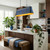 Brasserie Five Light Linear Pendant (536N05FBBRZ)