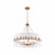 Varaluz - 557P08HG - Eight Light Pendant - Aurora - Havana Gold