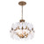 Aurora Four Light Semi-Flush Mount (557S04HG)