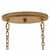 Petal Reign Eight Light Pendant (560N08BK)