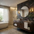 Petal Reign One Light Wall Sconce (560W01BK)