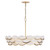 Varaluz - 561C08FG - Eight Light Pendant - High Tide - French Gold