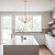 Zanara Six Light Pendant (563P06GD)