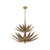 Varaluz - 563P09BK - Nine Light Pendant - Zanara - Brass Kisser