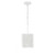 Varaluz - 569M01WH - One Light Pendant - Urchin - White