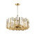 Varaluz - 577C08SB - Eight Light Chandelier - Brass Tax - Satin Brass