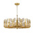 Brass Tax 11 Light Chandelier (577C11SB)