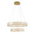 Varaluz - 578C24LSG - LED Pendant - Golden Ratio - Satin Gold