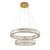 Golden Ratio LED Pendant (578C24LSG)