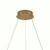 Golden Ratio LED Pendant (578C24SG)