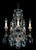 Schonbek - 3769-48R - Five Light Chandelier - Renaissance - Antique Silver