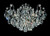 Schonbek - 3785-23R - Eight Light Semi-Flush Mount - Renaissance - Etruscan Gold