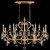 Schonbek - 3795N-26R - 12 Light Chandelier - Renaissance - French Gold