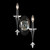 Schonbek - S47502-711R - Two Light Wall Sconce - Waverly - White Gold