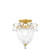 Schonbek - 1242-22R - Three Light Semi-Flush Mount - Bagatelle - Heirloom Gold