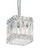 Schonbek - 2245R - Two Light Mini Pendant - Quantum - Polished Stainless Steel