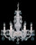 Schonbek - 2994-40A - Six Light Chandelier - Sterling - Silver