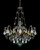 Schonbek - 3587-51AD - Eight Light Pendant - Renaissance Rock Crystal - Black
