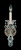 Schonbek - 5000-83R - One Light Wall Sconce - La Scala - Florentine Bronze