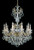 Schonbek - 5008-83R - Ten Light Chandelier - La Scala - Florentine Bronze