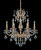 Schonbek - 5676-48H - Six Light Chandelier - Milano - Antique Silver