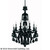 Schonbek - 5708BK - 12 Light Chandelier - Hamilton Black - Jet Black