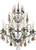 Schonbek - 5771-48H - Eight Light Chandelier - Bordeaux - Antique Silver