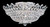 Schonbek - 5868R - Ten Light Semi-Flush Mount - Trilliane - Polished Stainless Steel