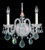 Schonbek - 6807-40R - Two Light Wall Sconce - Olde World - Polished Silver
