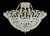 Schonbek - 9843-51H - Nine Light Semi-Flush Mount - Rivendell - Black