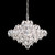 Schonbek - BN1016N-401O - Eight Light Pendant - Baronet - Polished Stainless Steel