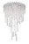Schonbek - CH1201N-401O - Four Light Semi-Flush Mount - Chantant - Polished Stainless Steel