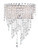 Schonbek - CH1232N-401R - Four Light Wall Sconce - Chantant - Polished Stainless Steel