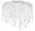 Schonbek - CH1801N-401O - Five Light Semi-Flush Mount - Chantant - Polished Stainless Steel