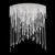 Schonbek - CH4803N-401R - Eight Light Semi-Flush Mount - Chantant - Polished Stainless Steel