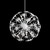 Schonbek - DN1036N-401R - Eight Light Pendant - Esteracae - Polished Stainless Steel