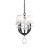 Schonbek - MA1004N-55O - Four Light Chandelier - Emilea - Jet Black