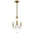 Schonbek - RJ1003N-22O - Three Light Chandelier - Verdana - Heirloom Gold