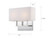 Tribeca Two Light Vanity (60-6718)