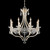 Schonbek - S77508-711R - Eight Light Chandelier - Adley - White Gold