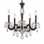 Schonbek - S8605N-51R - Five Light Chandelier - San Marco - Black
