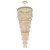 Schonbek - S9192-48R - LED Pendant - Pavona - Antique Silver
