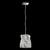 Schonbek - STW510N-SS1S - One Light Mini Pendant - Glissando - Stainless Steel